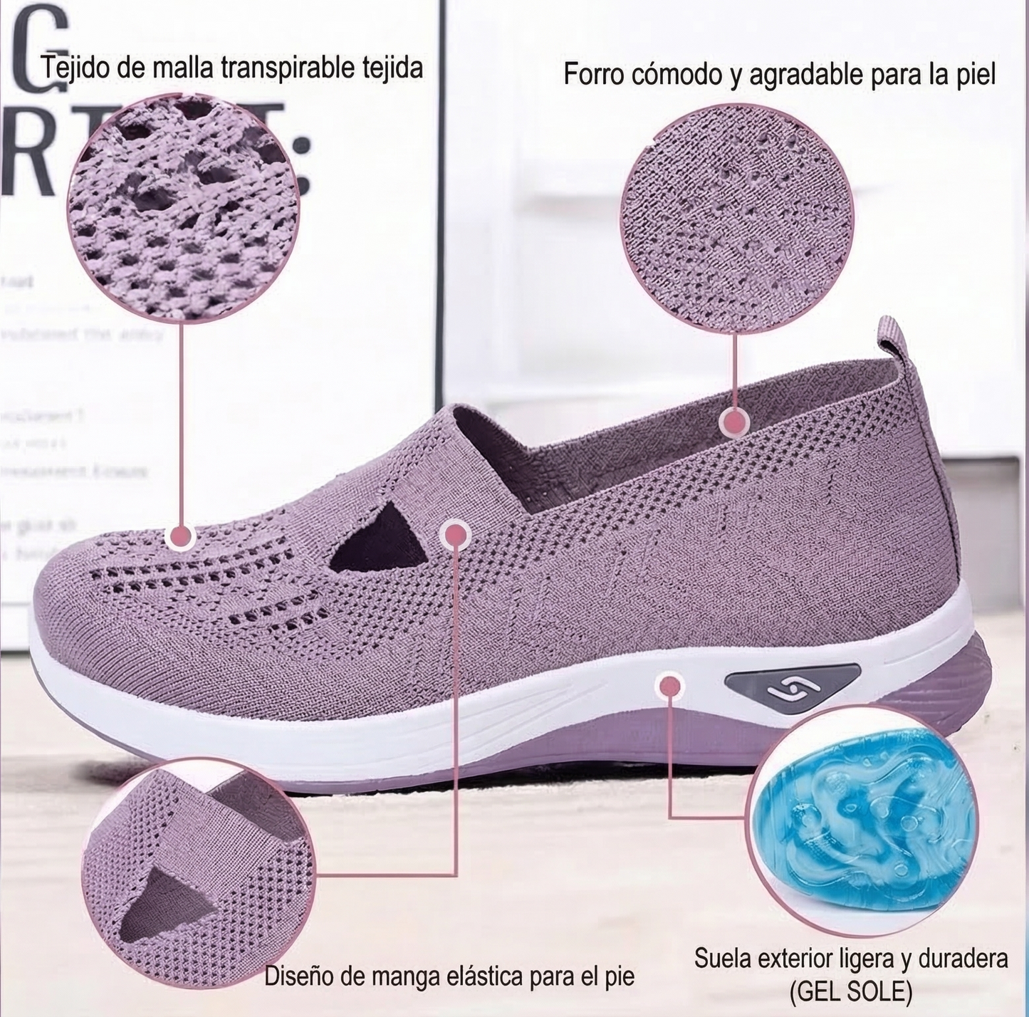 Ortho – Calzado ortopédico antideslizante