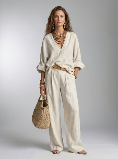 Mercedes | Conjunto Elegante en V