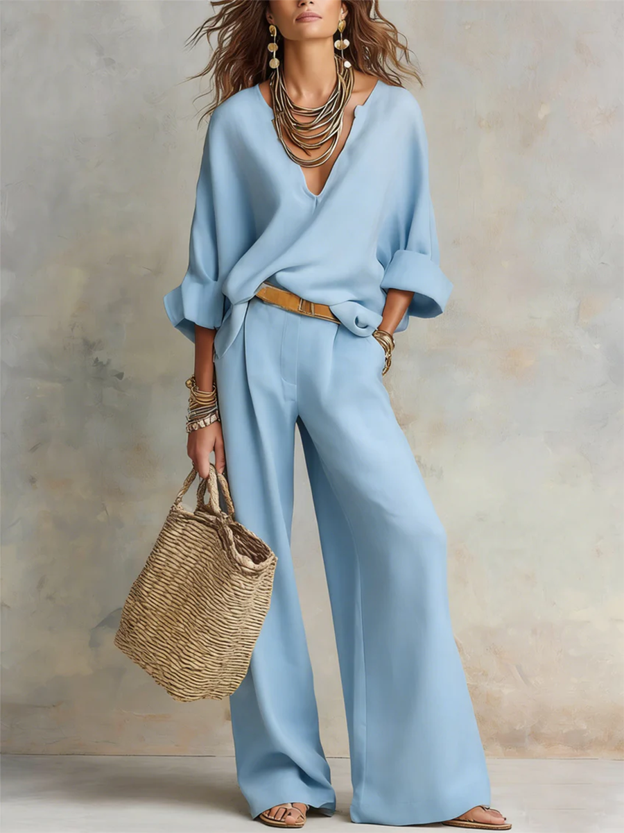 Mercedes | Conjunto Elegante en V