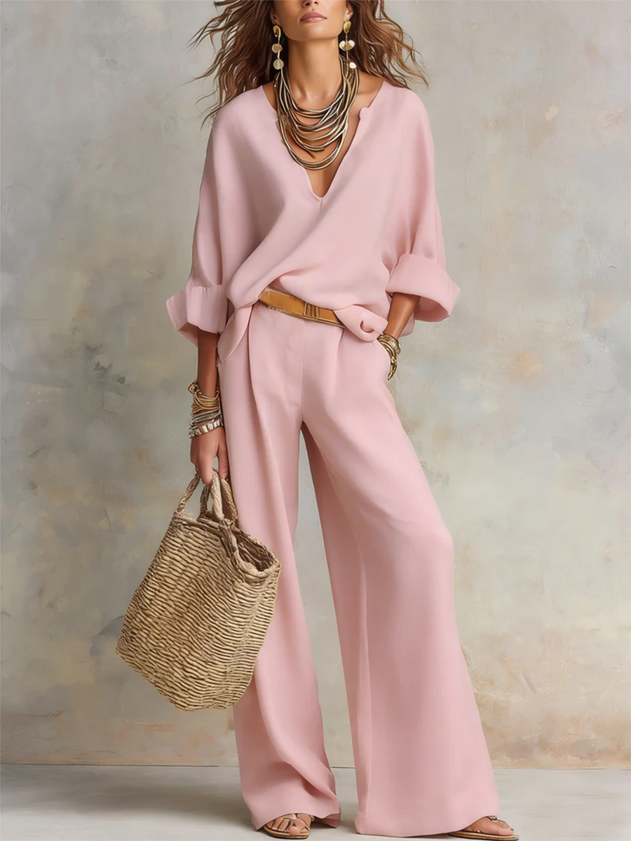Mercedes | Conjunto Elegante en V