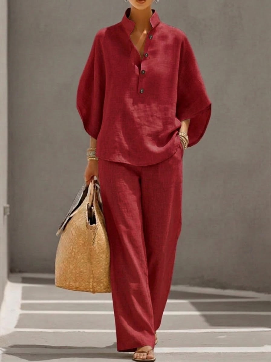 Teresa | Conjunto elegante ancho