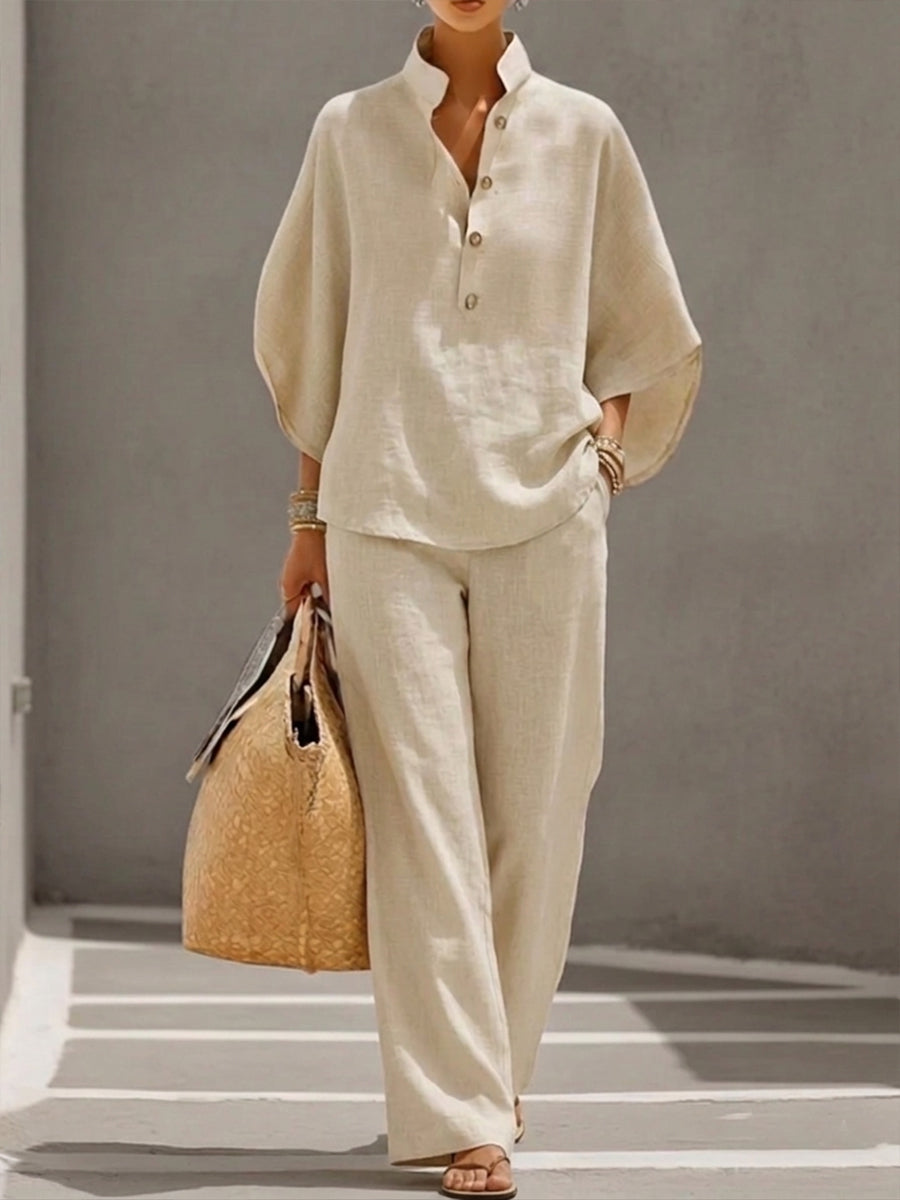 Teresa | Conjunto elegante ancho
